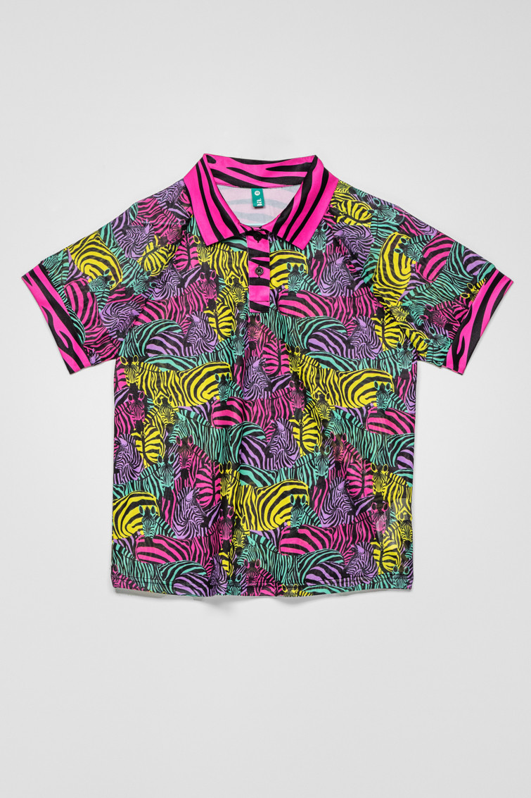 camiseta tipo polo atipica - Imagen 2
